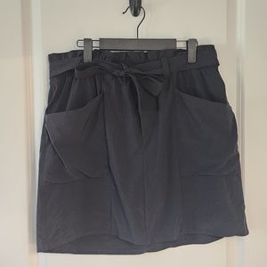 Athleta Skort with Tie, Black, Women's 12 Tall